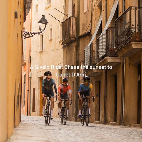 Rodada Persiguiendo el atardecer hacia Canet D’Adri.