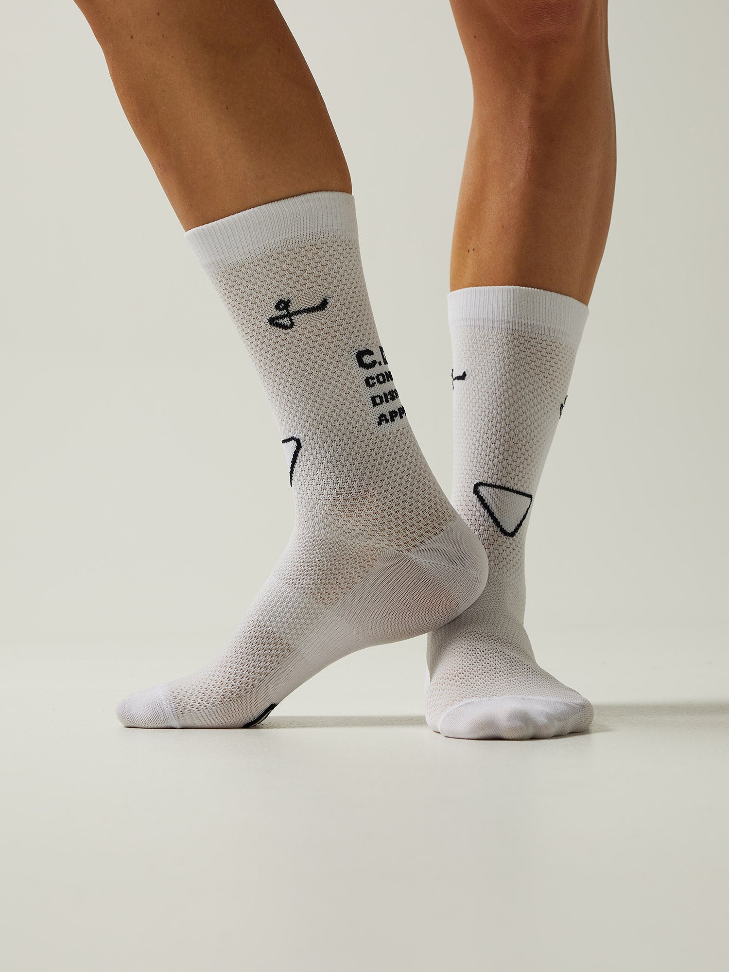 C.D.A-SOCKS WHITE
