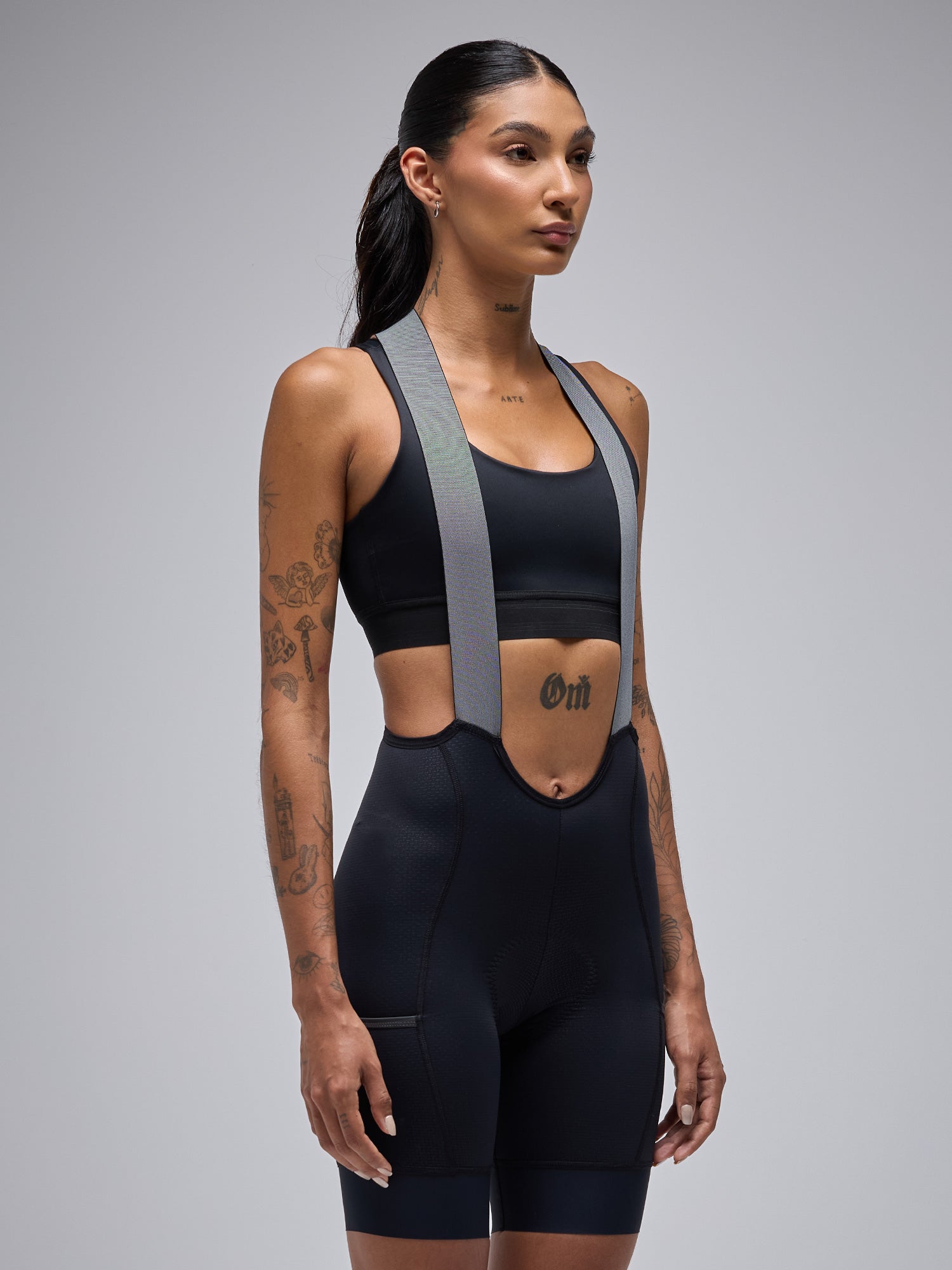 PANTALONETA MC CARGO MUJER - NEGRO