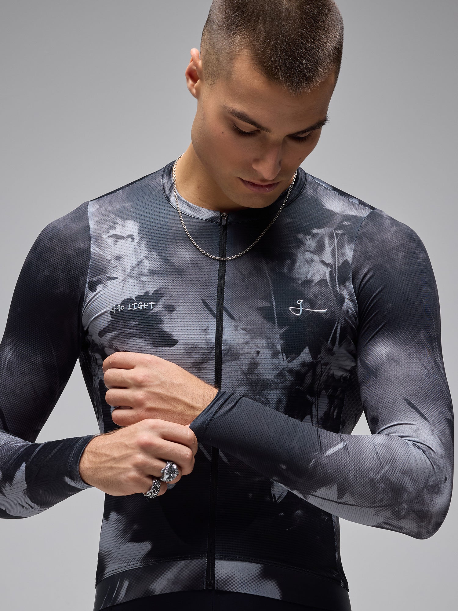CAMISETA ML G90 LIGHT - BLOOM NEGRO