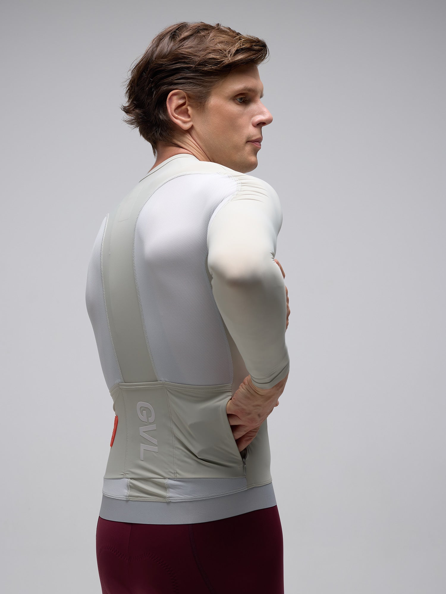 CAMISETA UNISEX ML C.D.A. - STONE