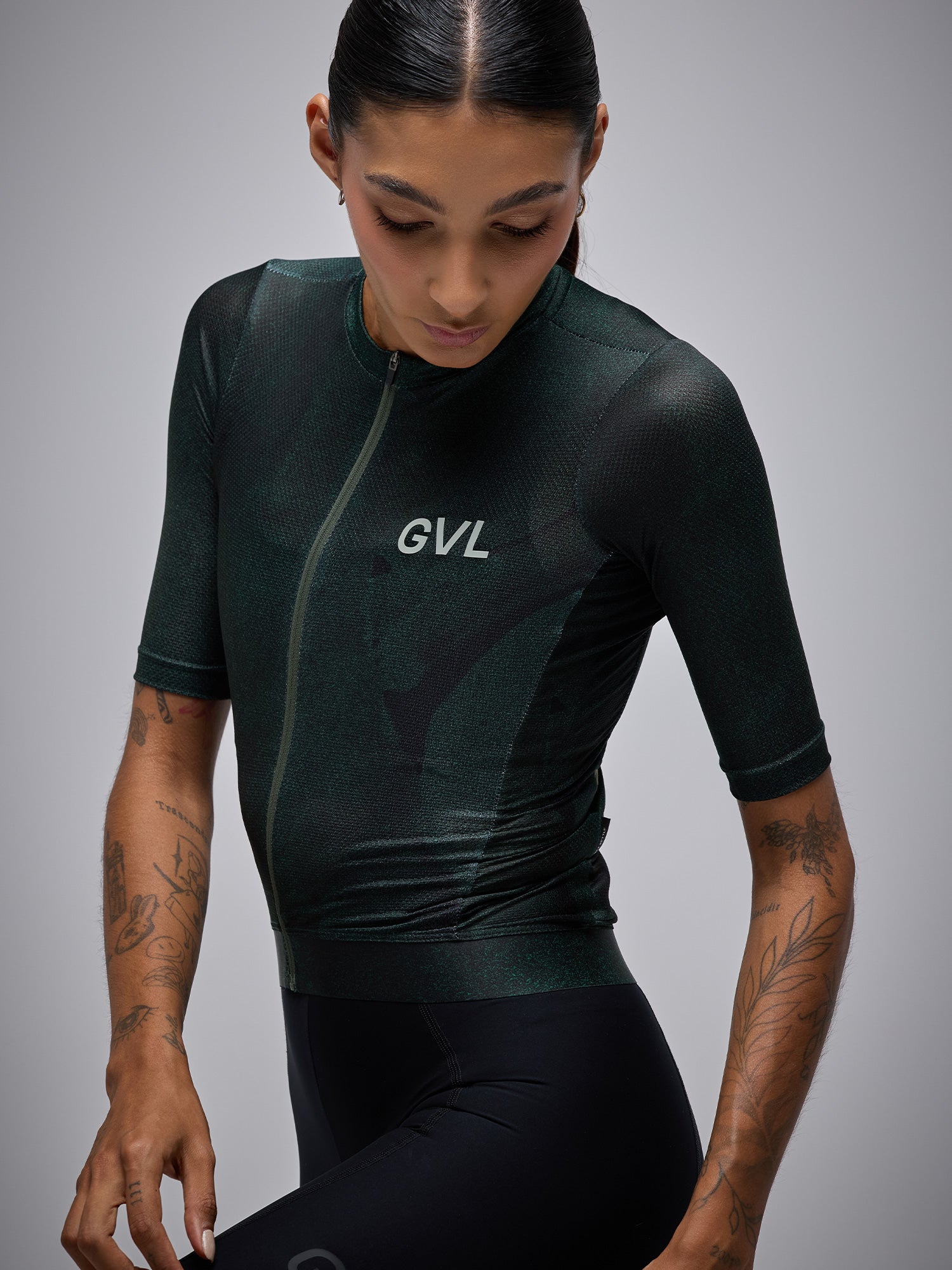 MODERN CLASSIC GRAPHENE SS JERSEY - GREEN FADE