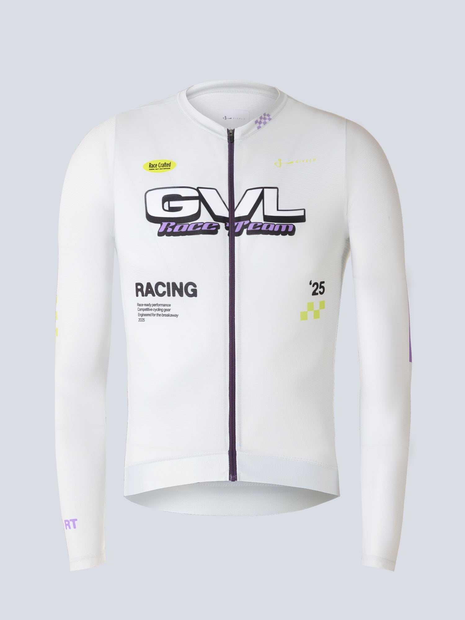 CAMISETA GVL RT UNISEX ML - OFF-WHITE