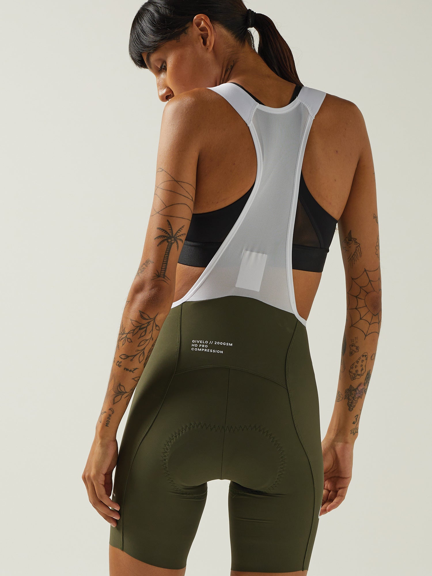 PANTALONETA HD PRO OLIVA MUJER