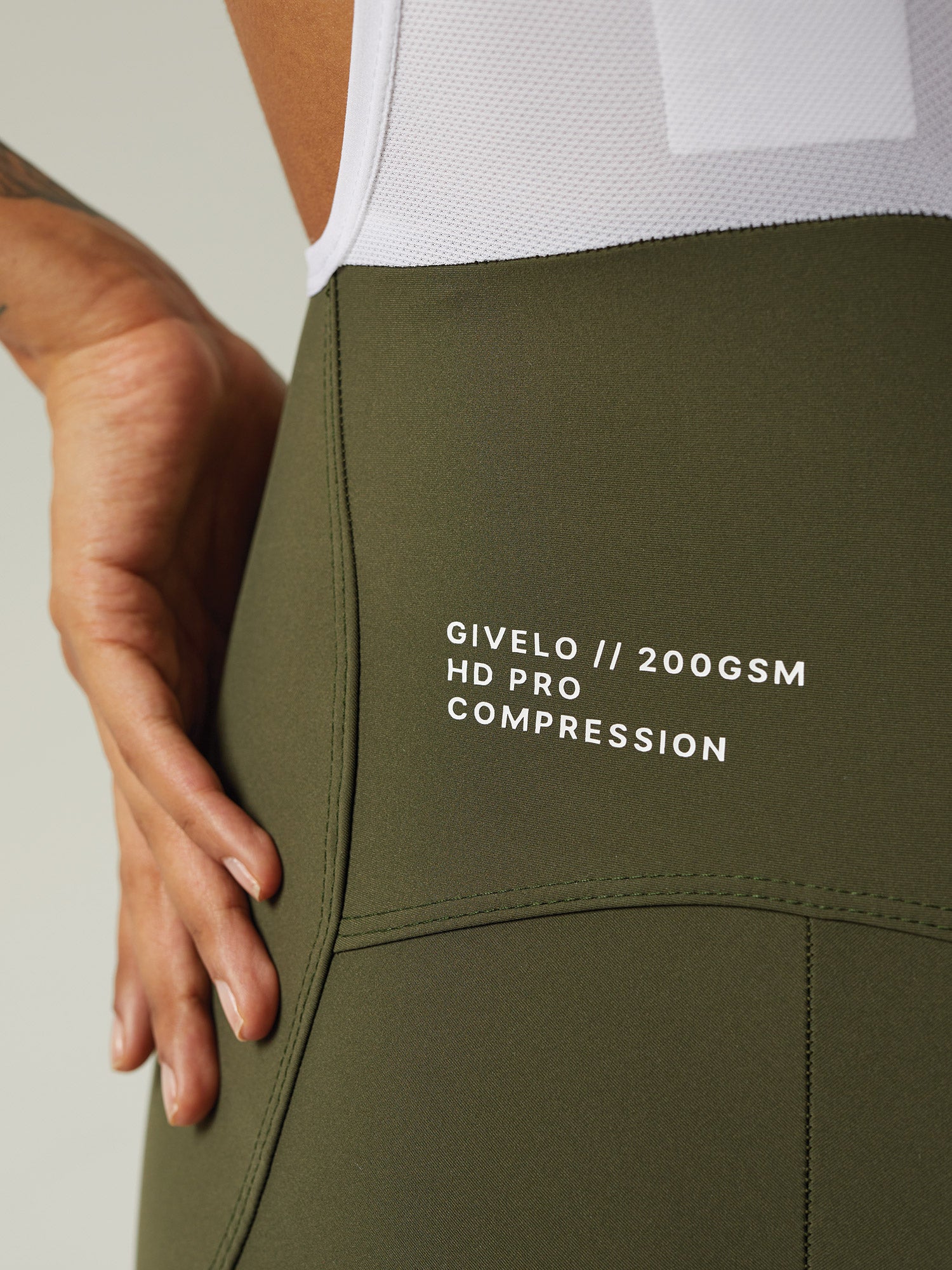 PANTALONETA HD PRO OLIVA MUJER