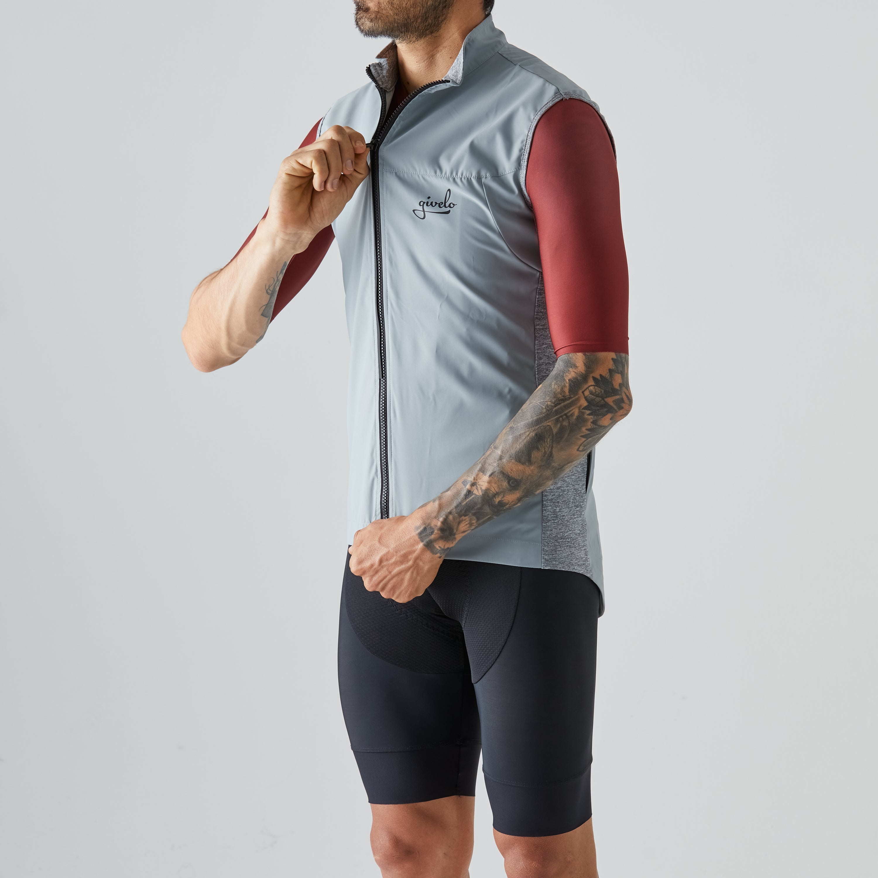 CHALECO QUICK-FREE GRIS