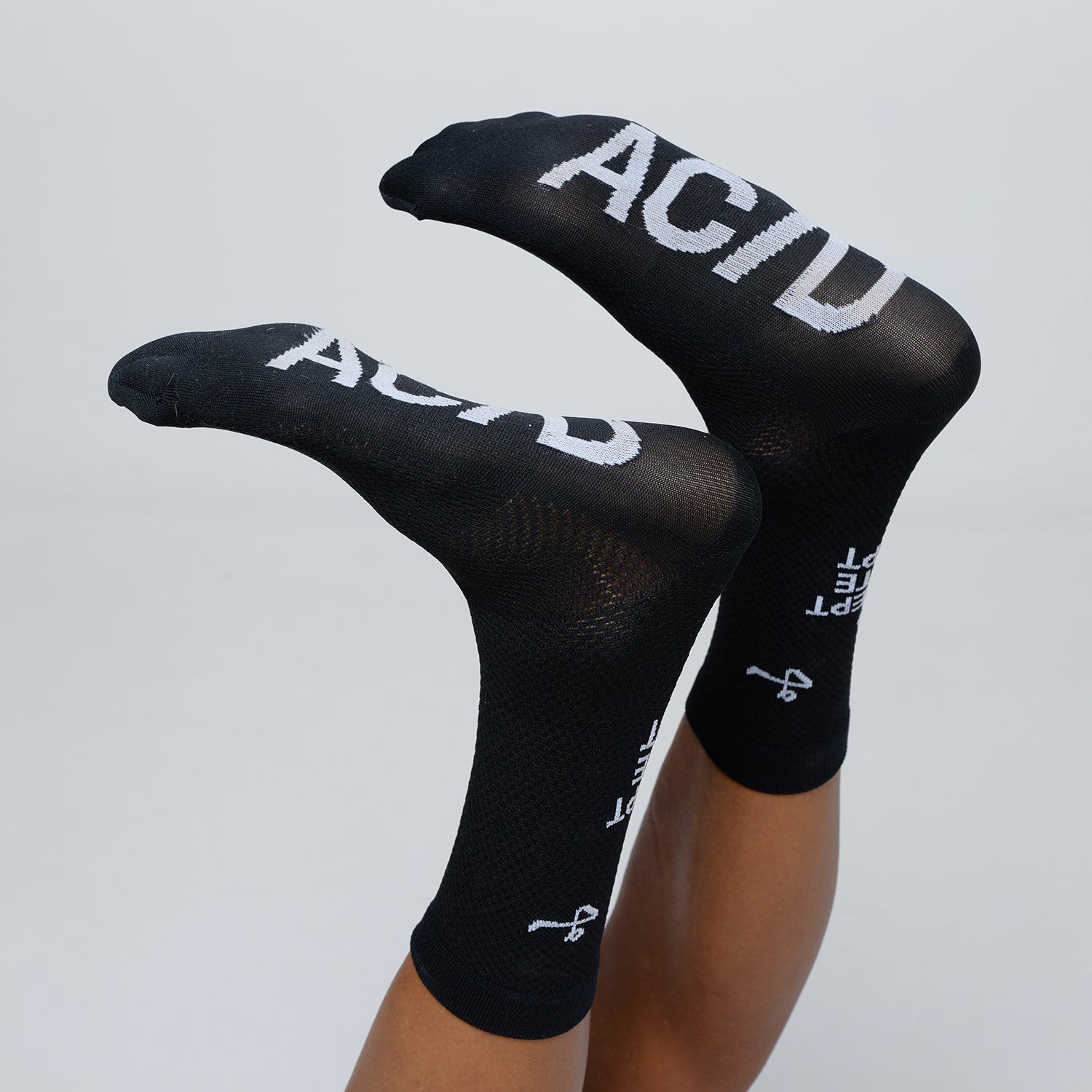 A.C.I.D SOCKS BLACK