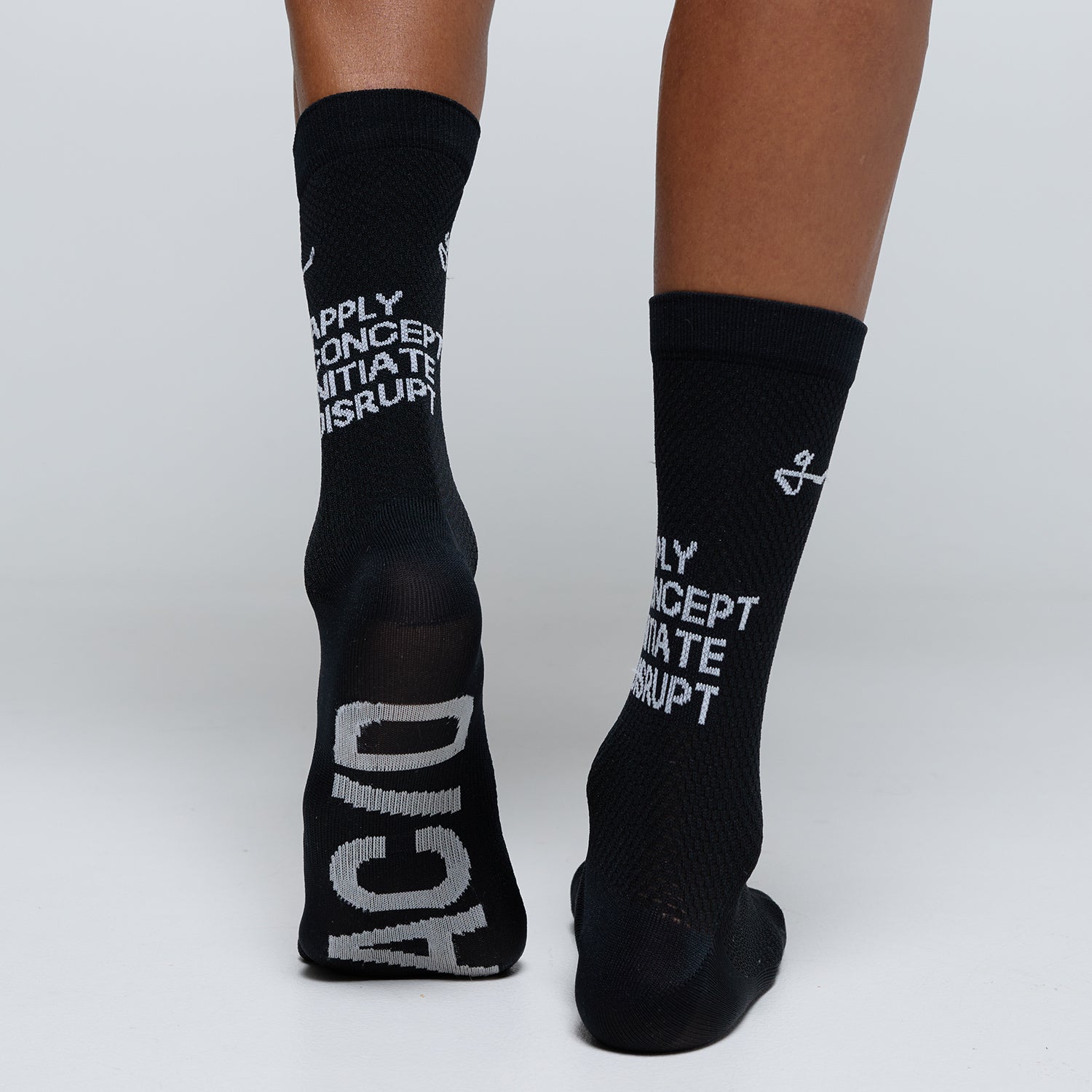 A.C.I.D SOCKS BLACK
