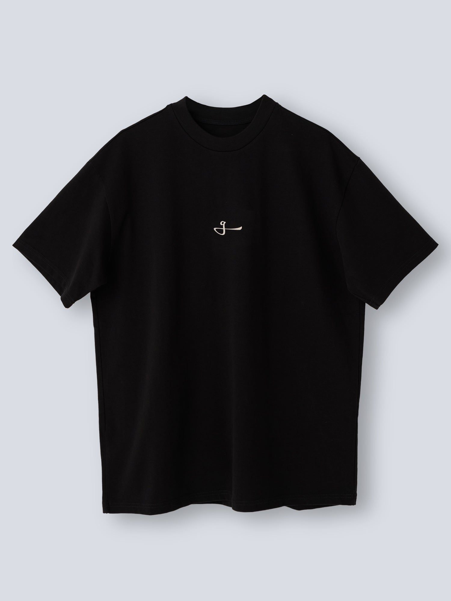 CAMISETA CORE OVERSIZED 100% ALGODÓN - NEGRO