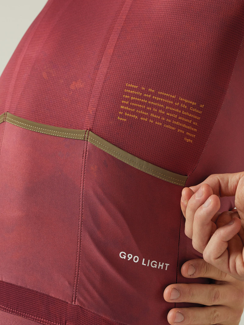 CAMISETA G90 LIGHT GARNET