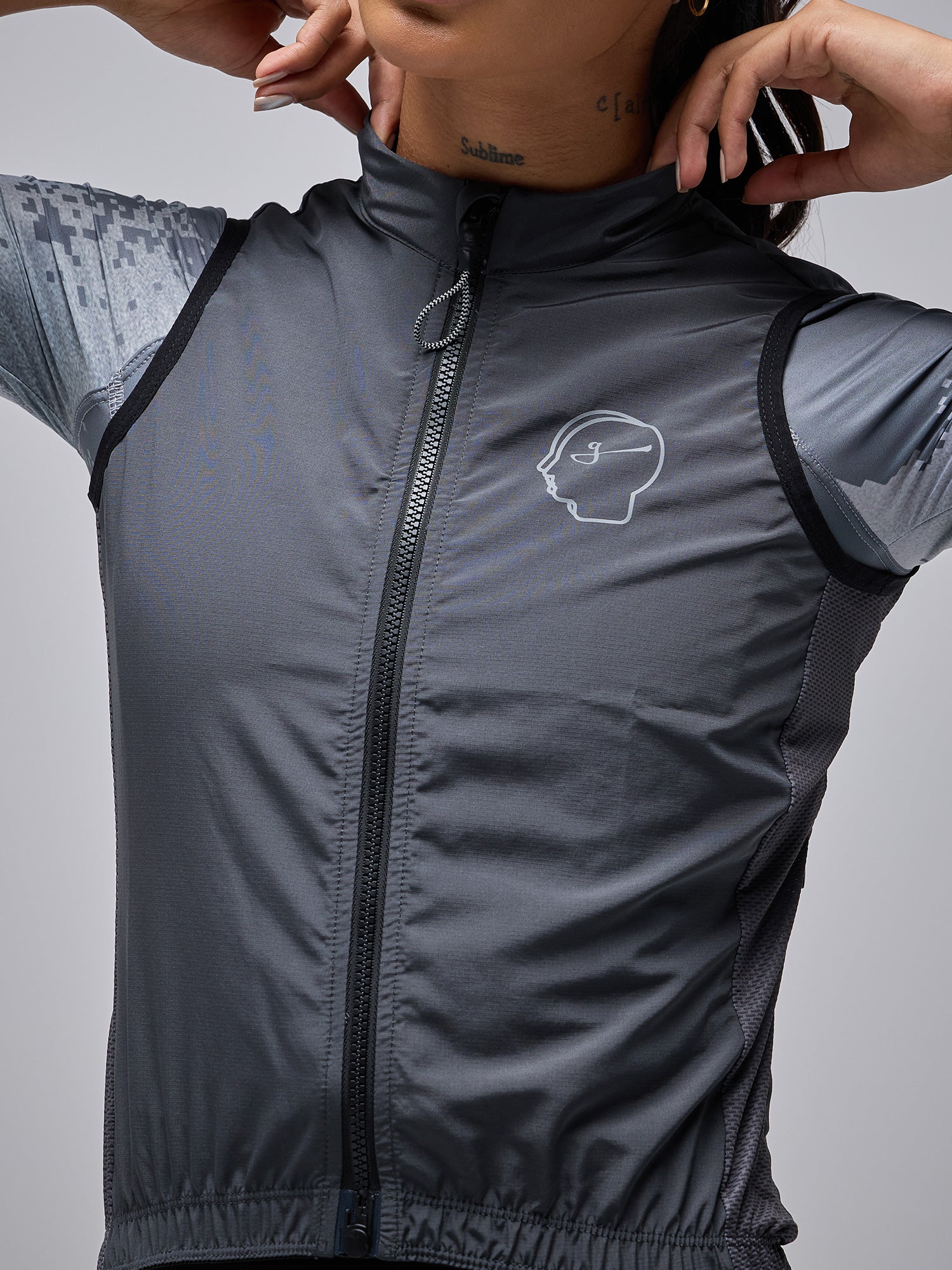 ESSNTL UNISEX QUICK-FREE GILET - GREY