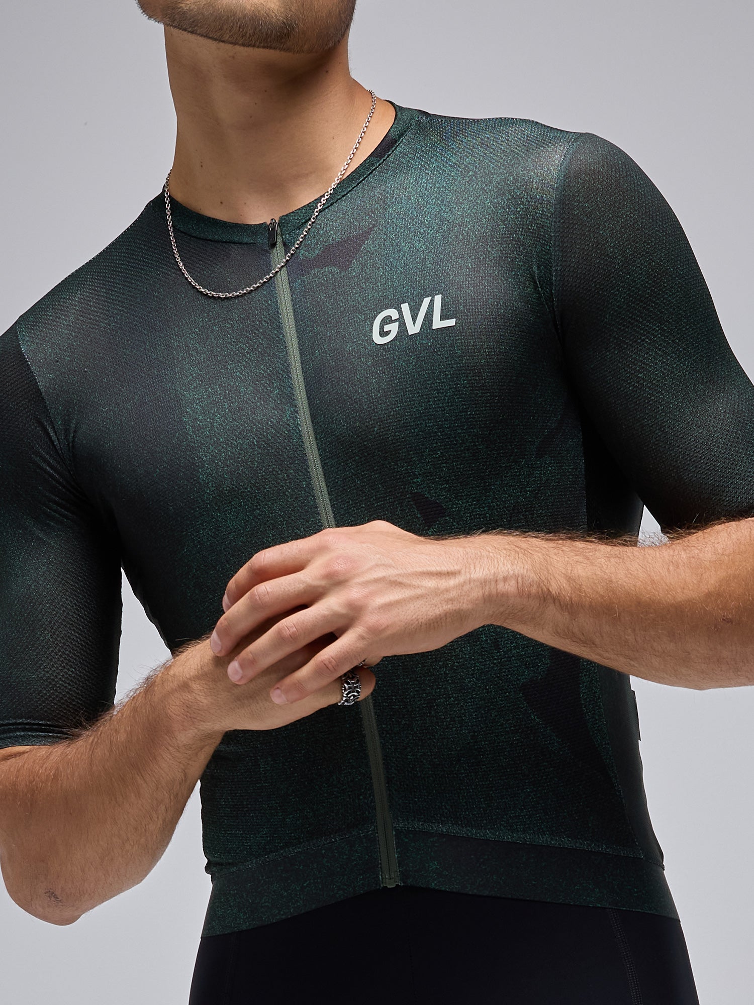 MODERN CLASSIC GRAPHENE SS JERSEY - GREEN FADE