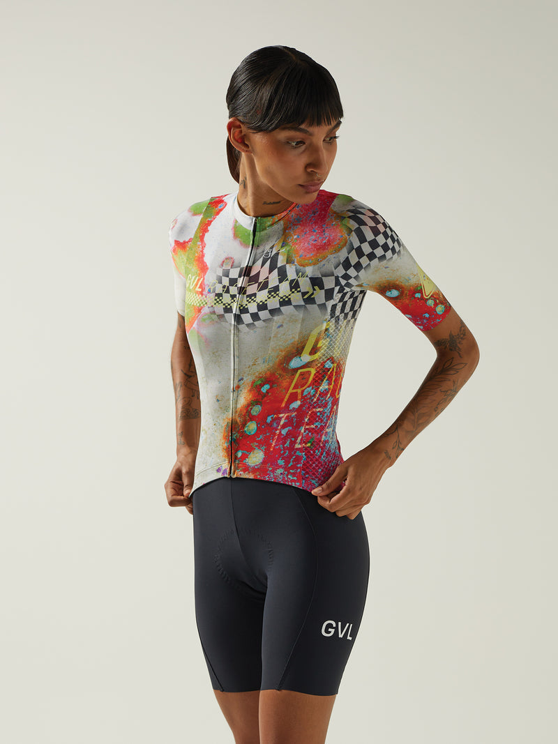 CAMISETA GVL RACE TEAM BEIGE 2023