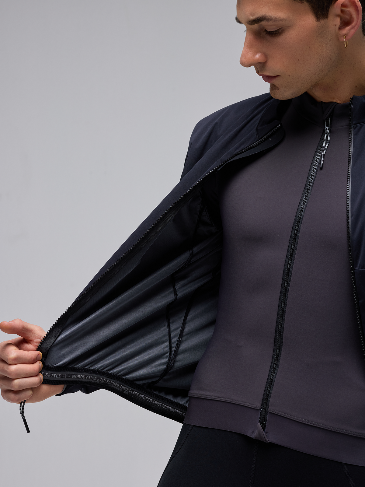 CHAQUETA WATERPROOF UNISEX C.D.A - ELECTRIC BLACK