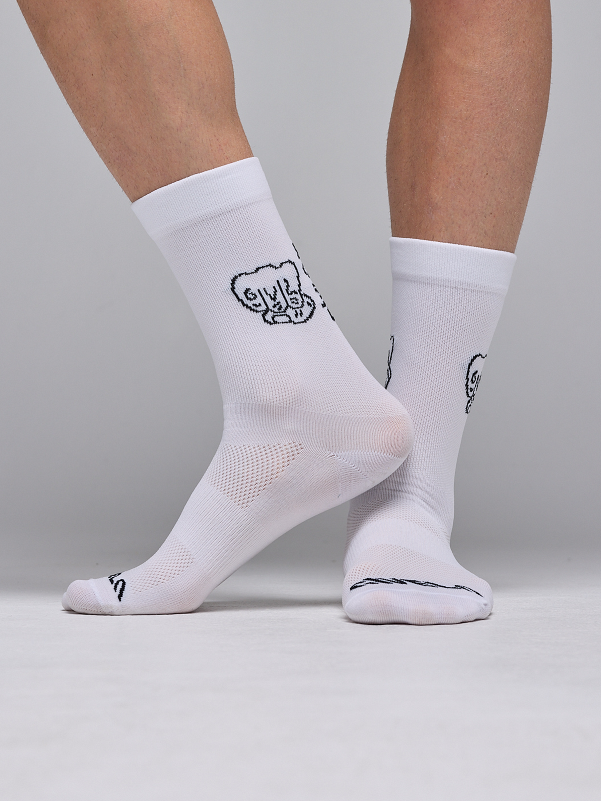 GVL RT G-SOCKS - WHITE