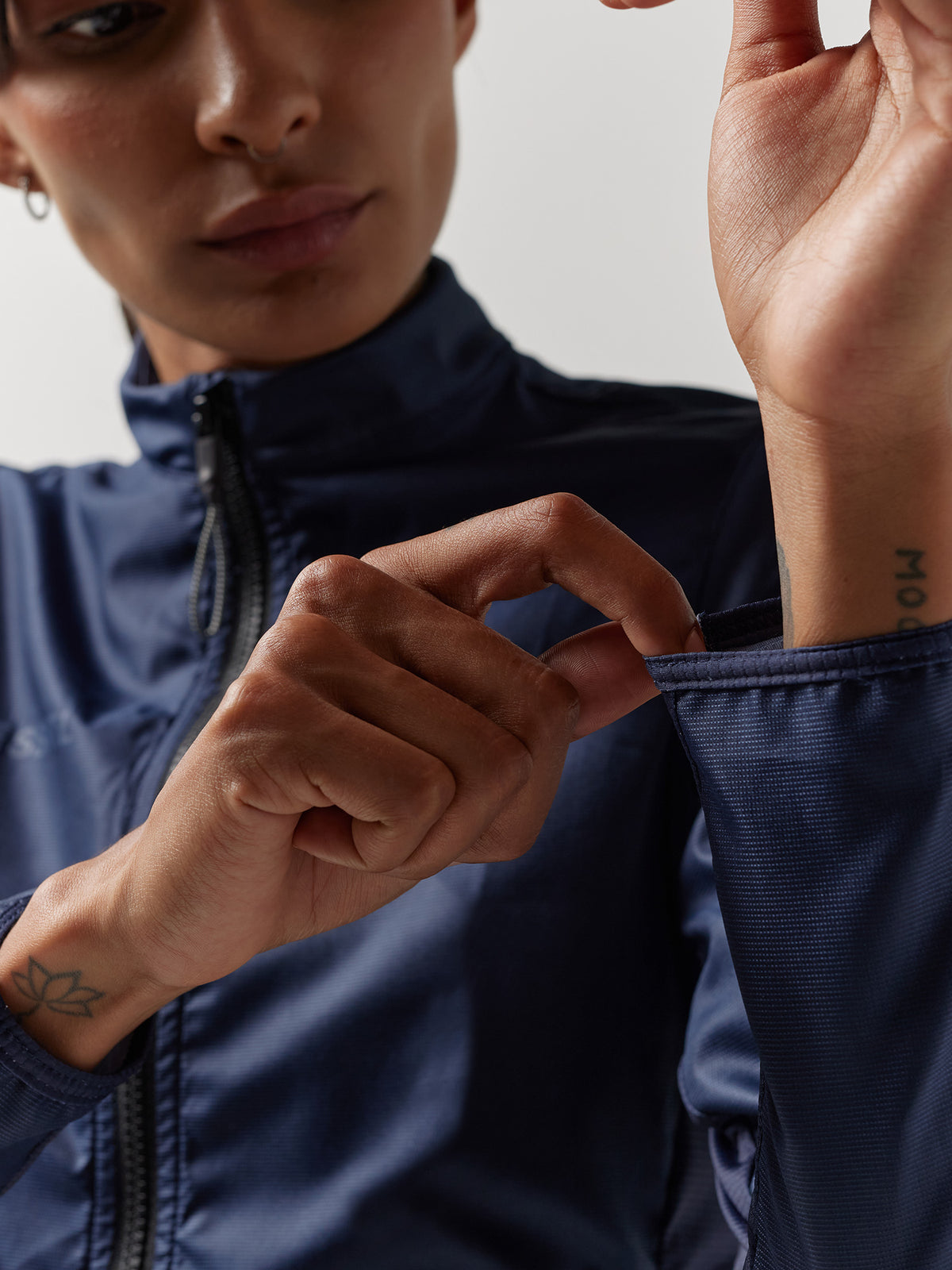 Chaqueta ESSNTL Quick-Free Pro Navy - Mujer