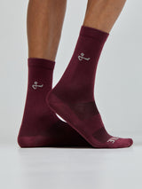 G-SOCKS RIB MERLOT