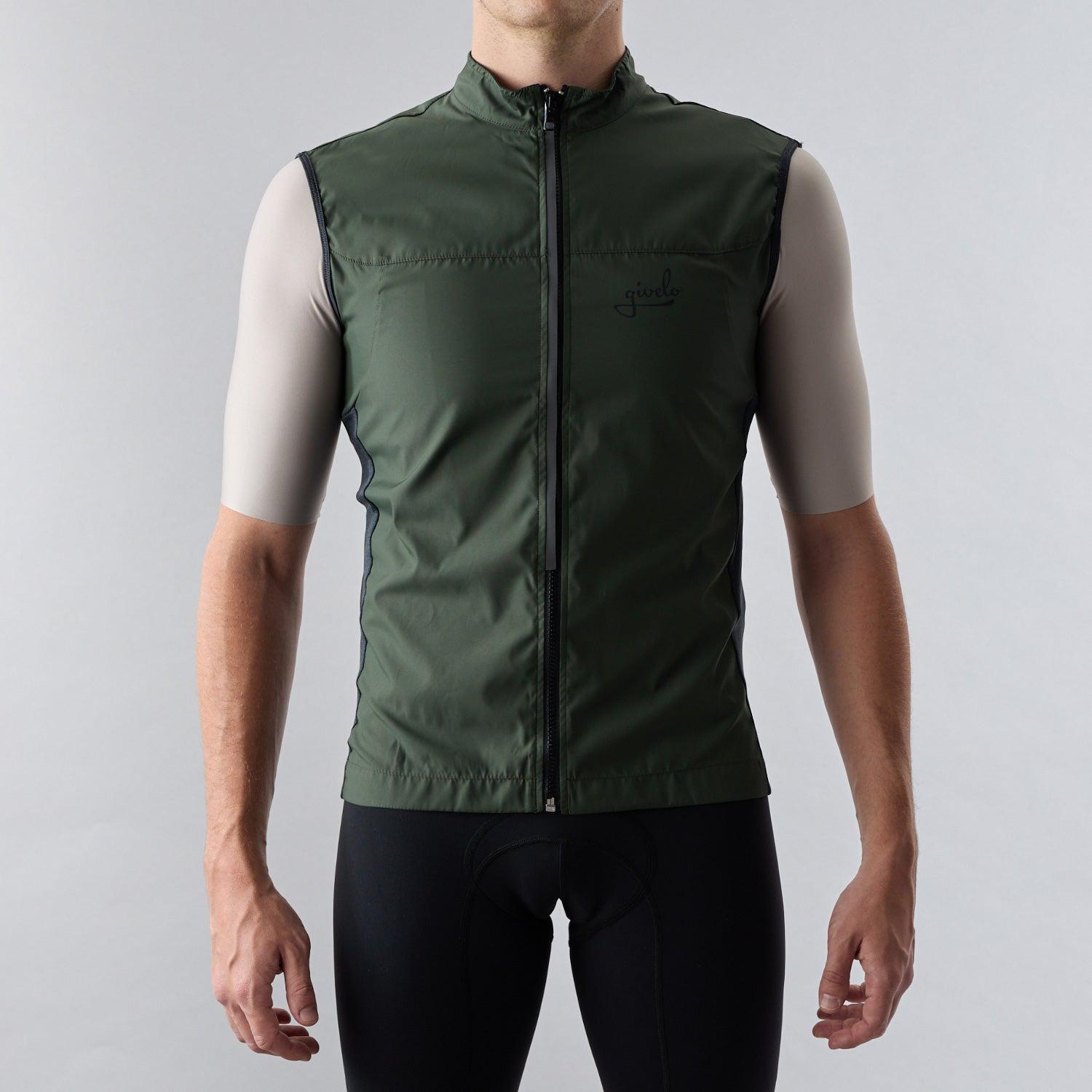 Chaleco verde militar discount hombre