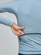 CAMISETA ESSENTIALS TERMICA METAL GRIS MUJER