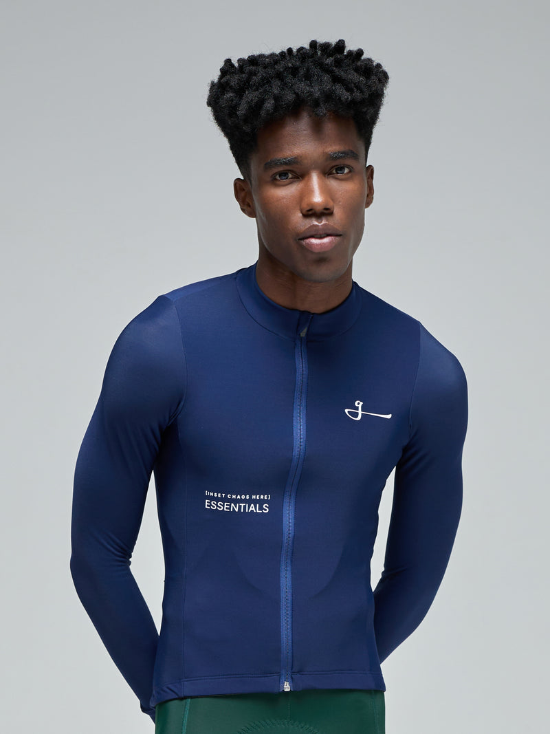 CAMISETA ESSENTIALS TERMICA NAVY MARINO HOMBRE