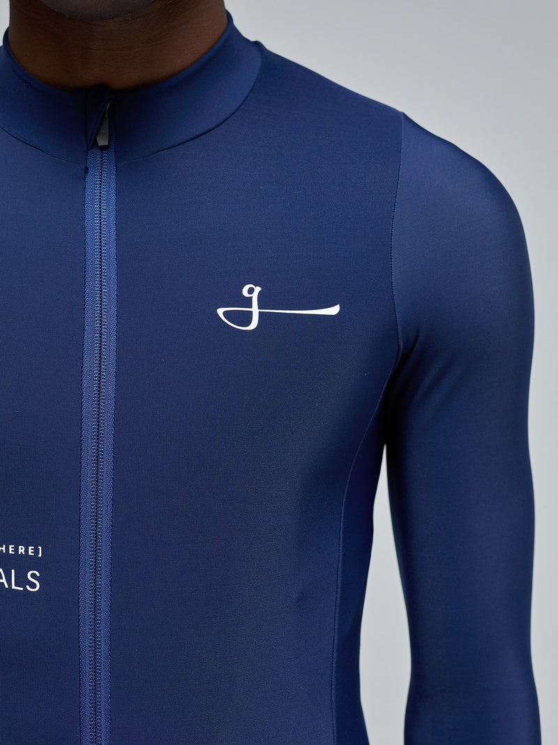 CAMISETA ESSENTIALS TERMICA NAVY MARINO HOMBRE