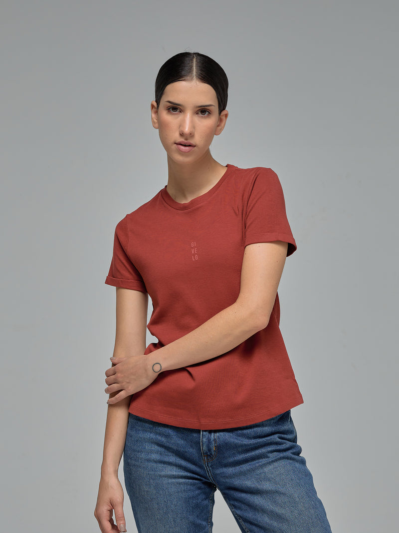 CAMISETA G-COTTON TERRACOTA